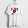 Official Trendy Jaccob Slavin Slavo Carolina Hurricanes Hockey Best Stick In The League Tee Sweater