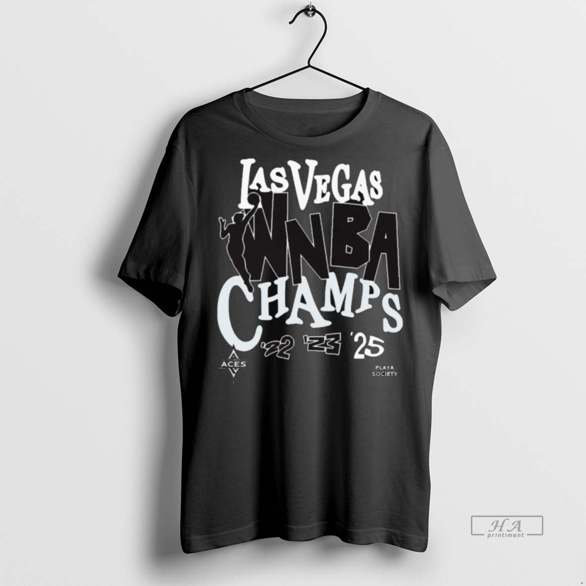Official Trendy Las Vegas Aces Basketball 2025 Wnba Finals Champions Playa Society Tee Sweater