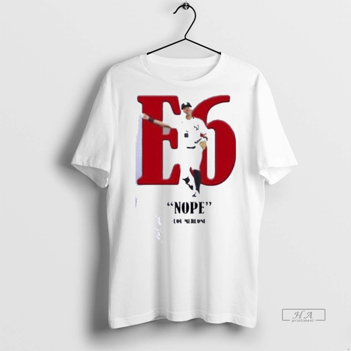 Official Trendy Lou Merloni Boston Red Sox E6 Volpe Nope Shirts Tee Sweater