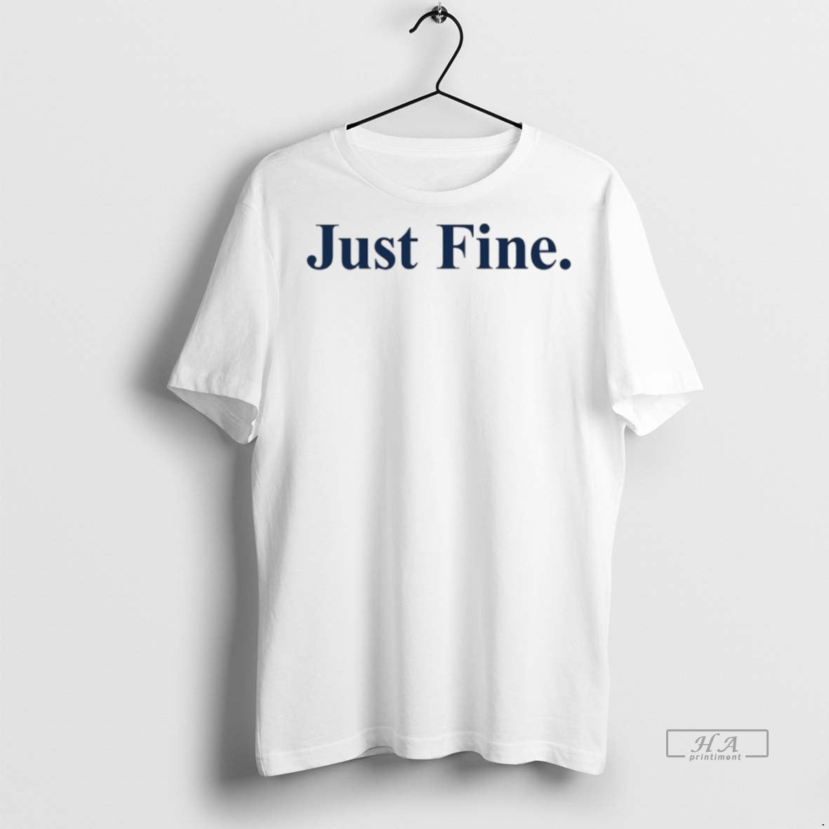 Official Trendy Michigan Wolverines Just Fine Tee Sweater