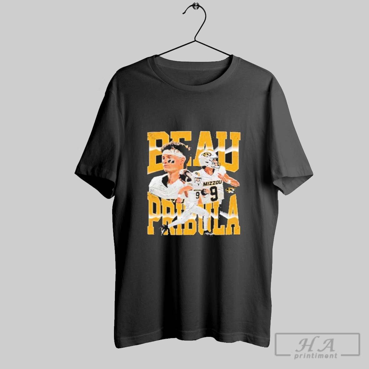 Official Trendy Mizzou Tigers Beau Pribula 9 Character