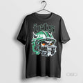 Official Trendy New York Jets Skull Helmet Tee Sweater
