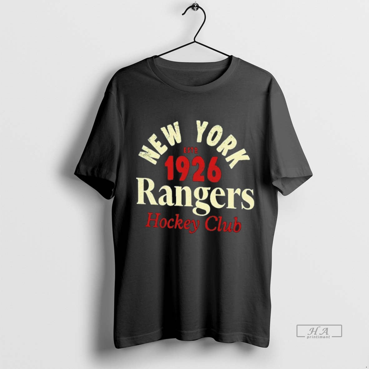 Official Trendy New York Rangers Est 1926 Hockey Club Blackshirt Tee Sweater
