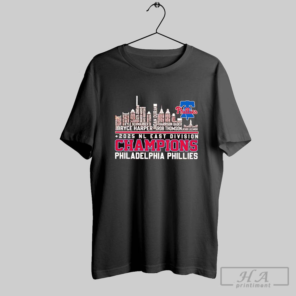 Official Trendy Philadelphia Phillies 2025 Nl East Division Champions Players Names