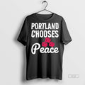 Official Trendy Portland Chooses Peace Anti Ice Tee Sweater