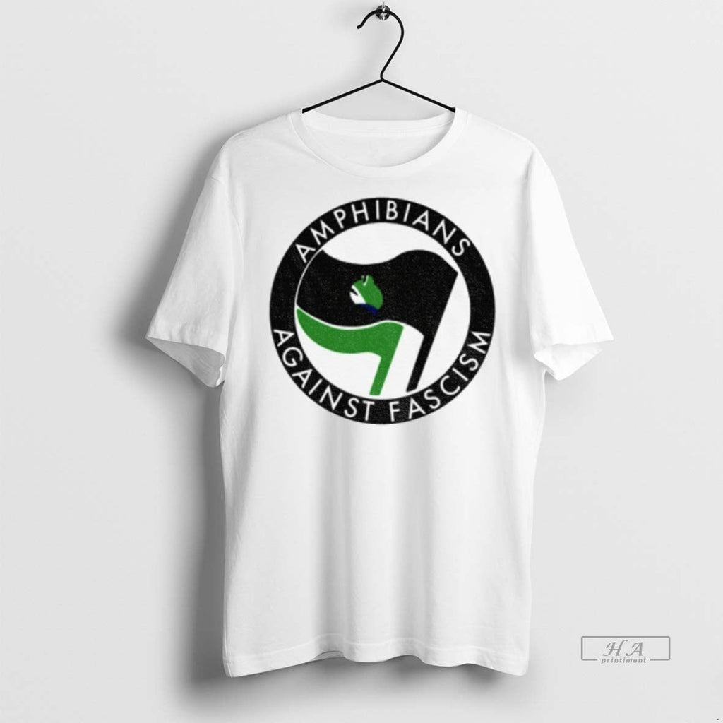 Official Trendy Portland Frogs Amphibians Against Fascism Antifa Tee Sweater
