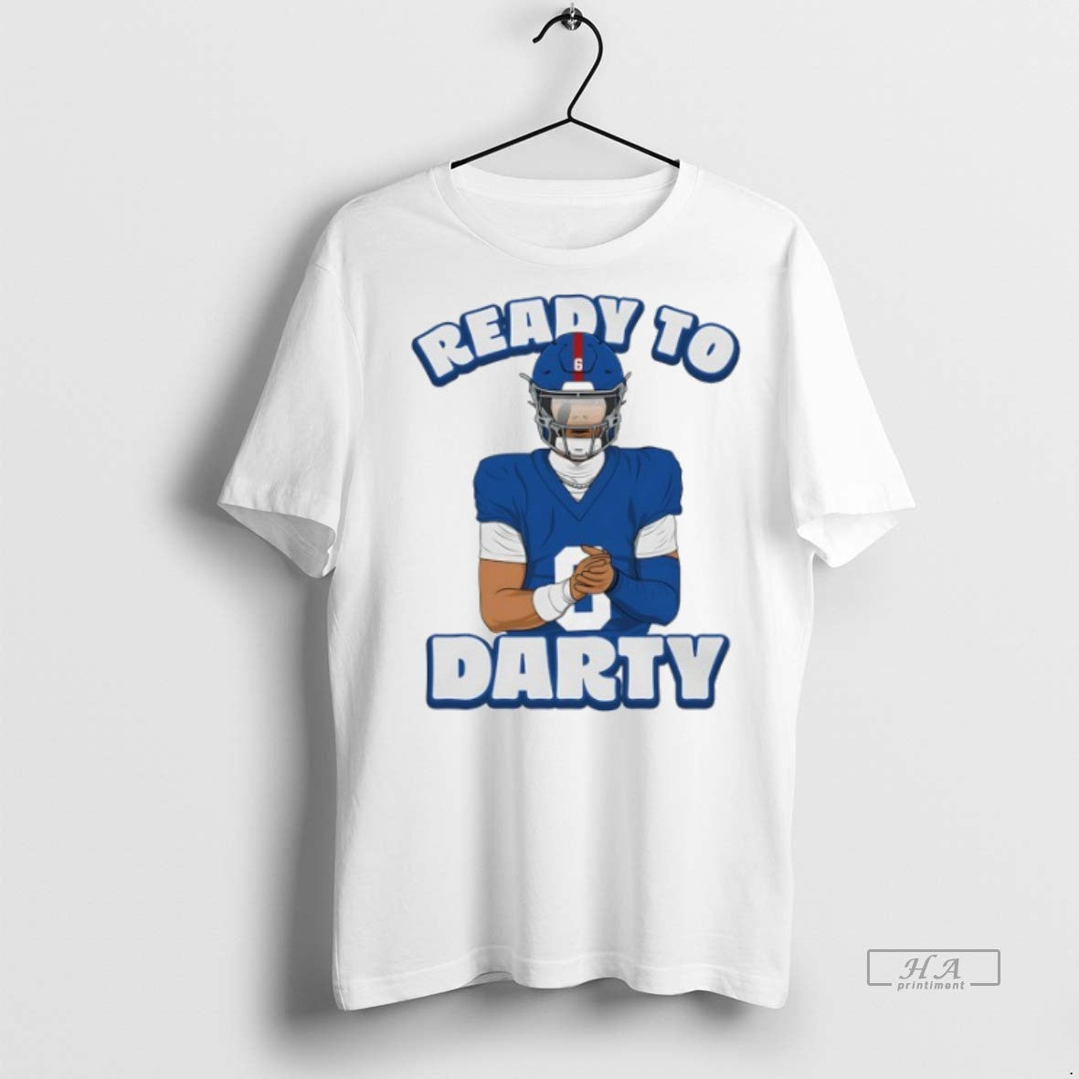 Official Trendy Ready To Darty Jaxson Dart New York Giants Tee Sweater