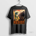 Official Trendy Resist Police Portland Frog Protest Vintage Tee Sweater