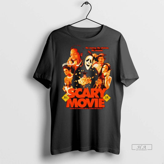 Official Trendy Scary Movie Wazzuuuup No Mercy No Shame No Sequel Tee Sweater