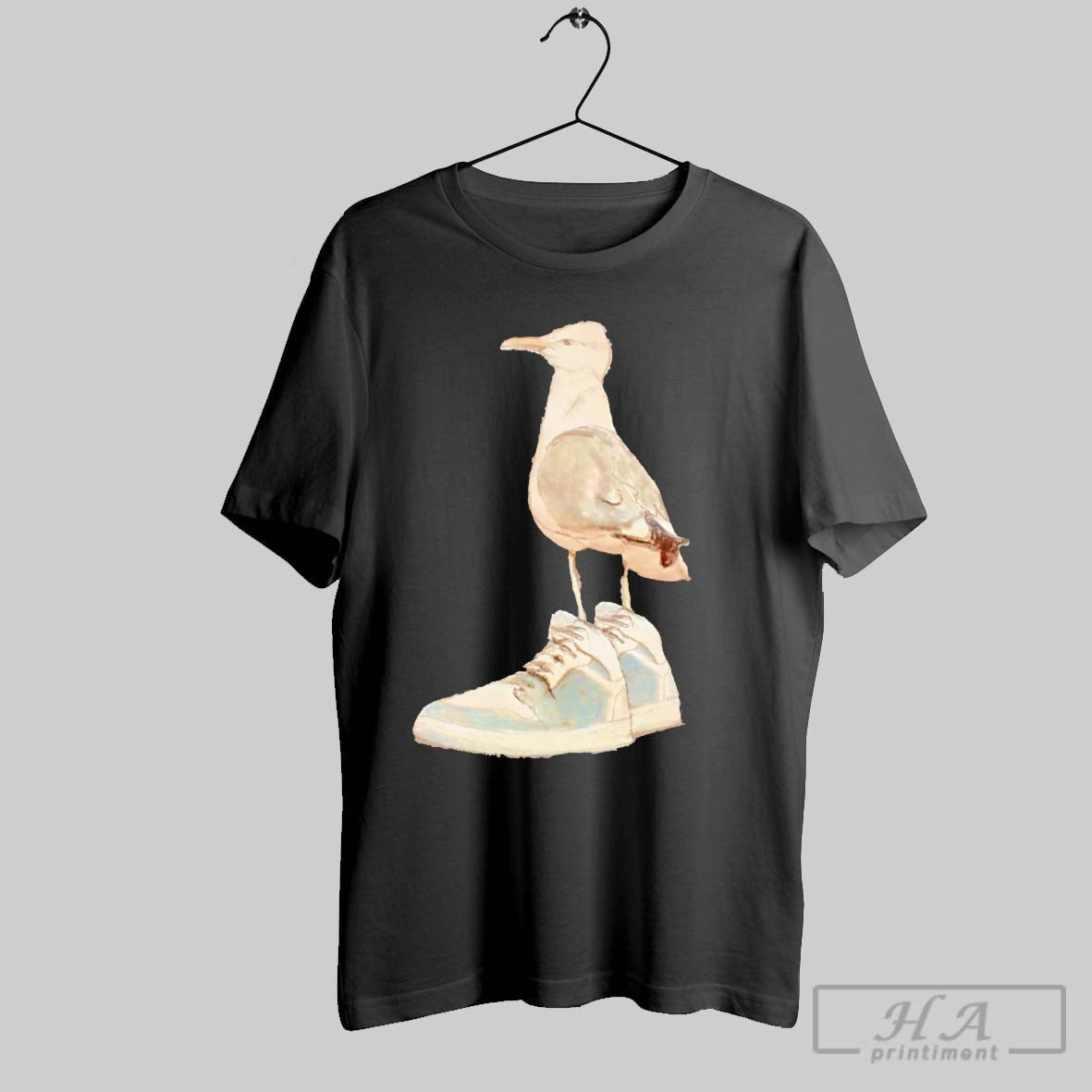 Official Trendy Seagull Wearing Shoes