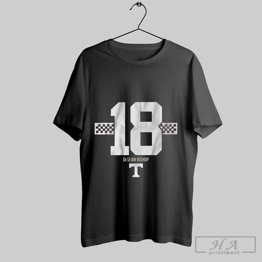 Official Trendy Tennessee Volunteers Football Ncaa Desean Bishop 18 Stripe