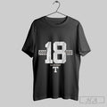 Official Trendy Tennessee Volunteers Football Ncaa Desean Bishop 18 Stripe