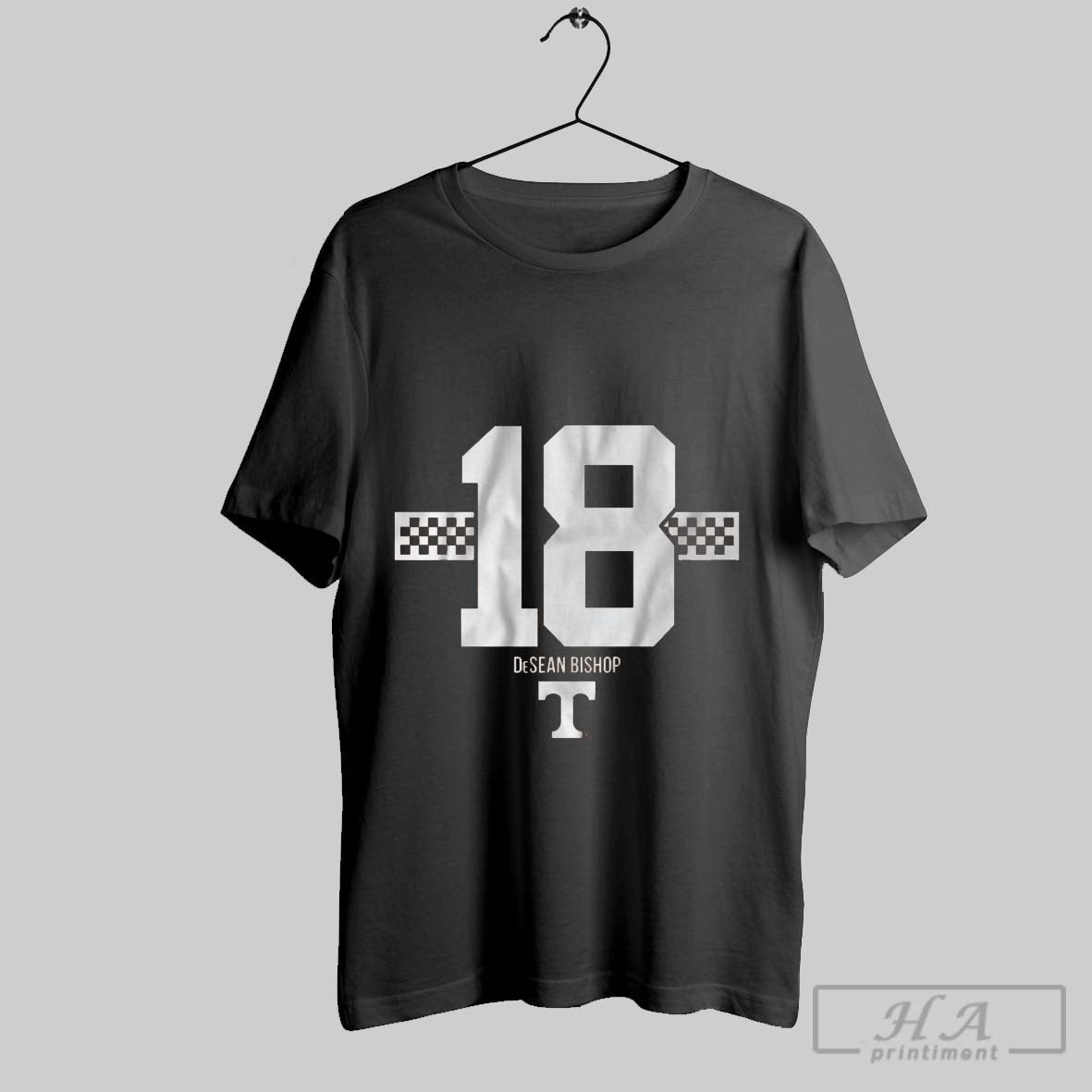 Official Trendy Tennessee Volunteers Football Ncaa Desean Bishop 18 Stripe