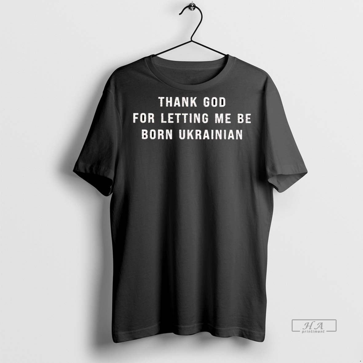 Official Trendy Thank God For Letting Me Be Born Ukrainian Tee Sweater