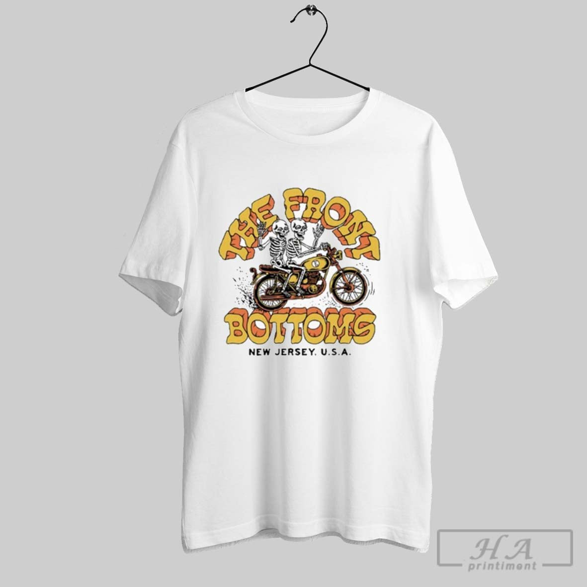 Official Trendy The Front Bottoms New Jersey Usa 2025 Tour Skeletons Motor