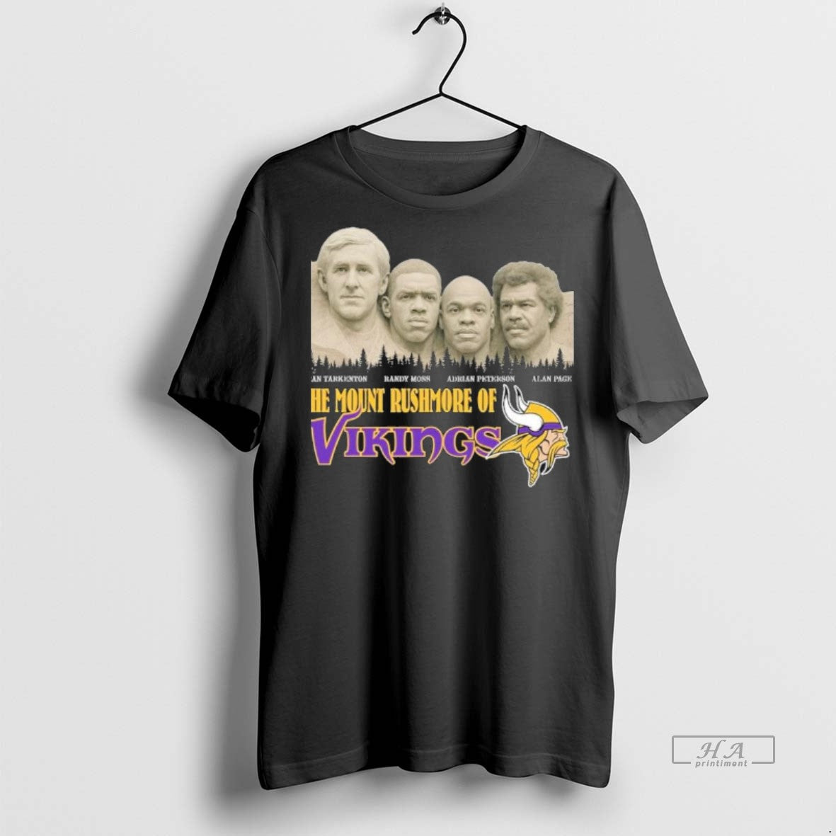 Official Trendy The Mount Rushmore Of Minnesota Vikings Legends Tee Sweater