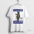 Official Trendy This Man Is Your Friend Frog He Fights For Freedom Tee Sweater