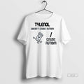 Official Trendy Tylenol Doesnt Cause Autism I Cause Autism Mens White Tee Tee Sweater