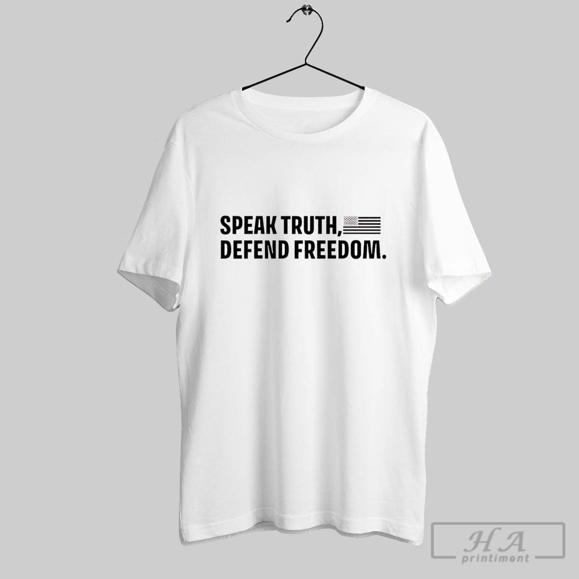 Official Trendy Us Flag Speak Truth Defend Freedom