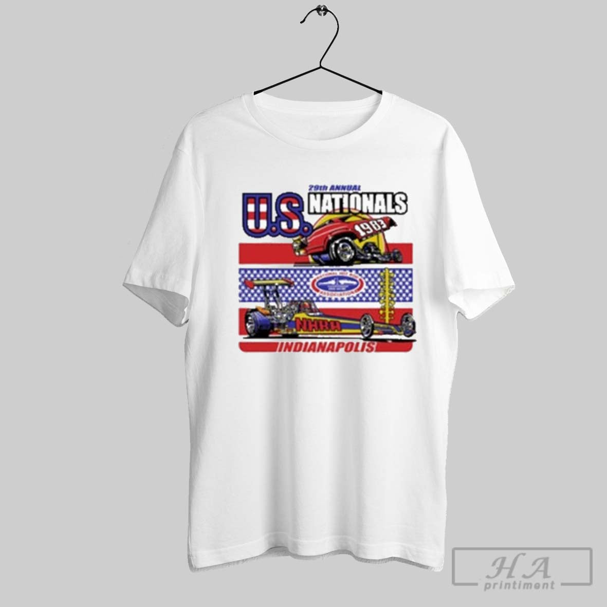 Official Trendy Us 29th Annual Nationals Indianapolis 1983 Racing