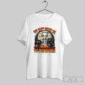 Official Trendy You Cant Scare Me Im A 911 Dispatcher Skeleton Halloween White S