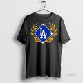 Official Trendy Los Angeles Dodgers 2025 Nlcs Locker Room Tee Sweater