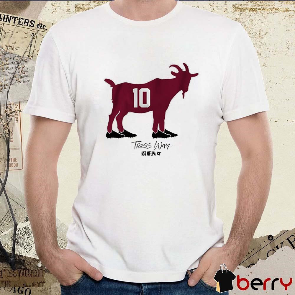 Tress Way The Punt Goat Washington Commanders NFL t-shirt