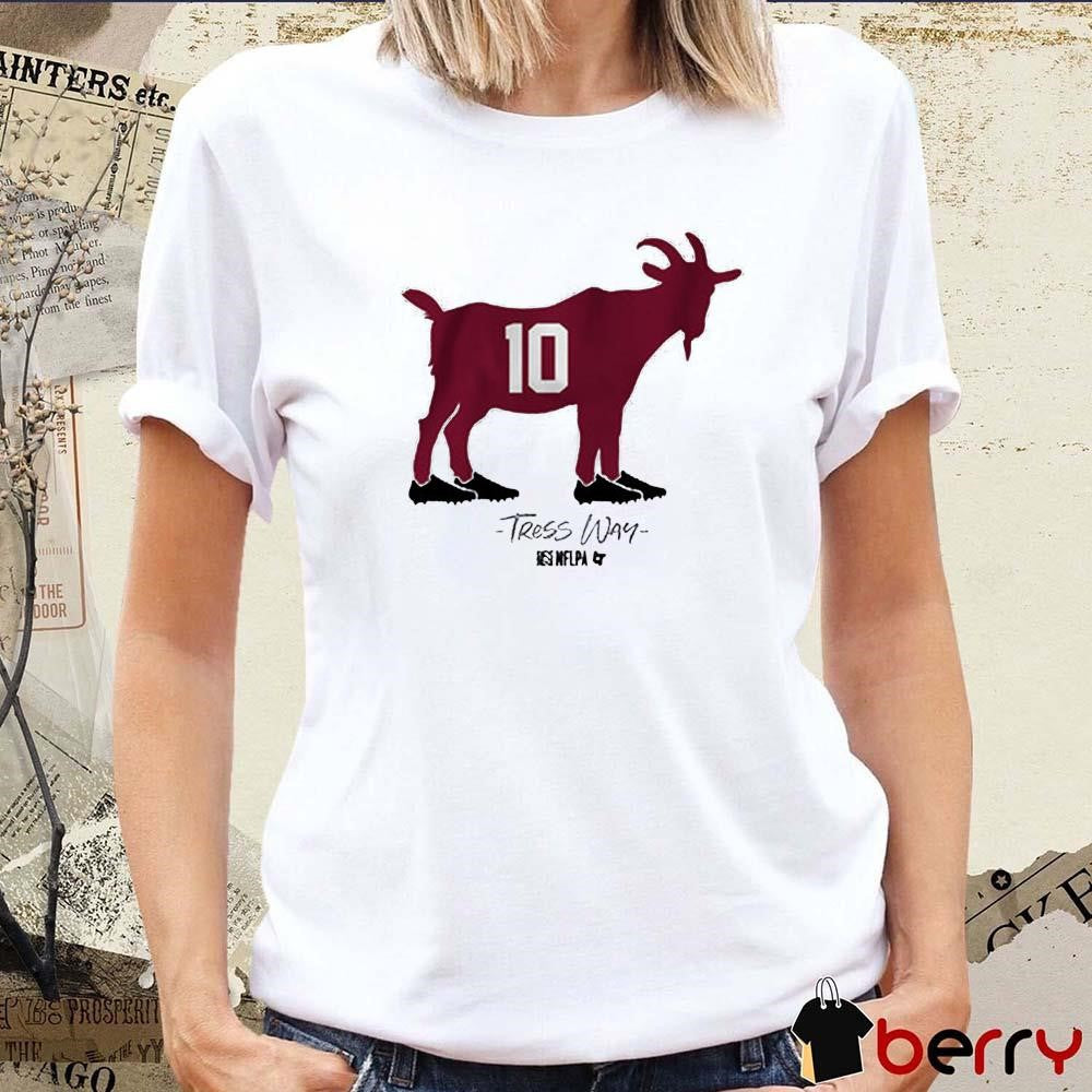 Tress Way The Punt Goat Washington Commanders NFL t-shirt