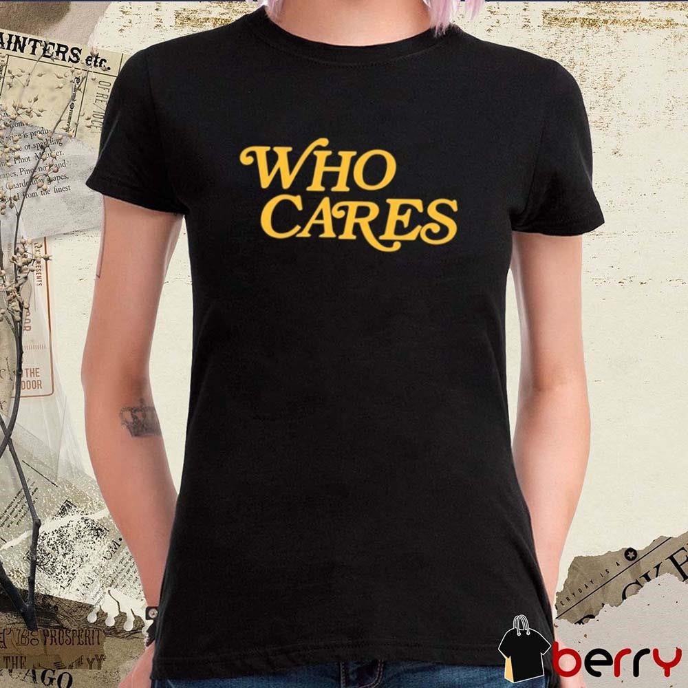 Tucker Wearing Who Cares Kraft Green Bay Packers NFL Football t-shirt
