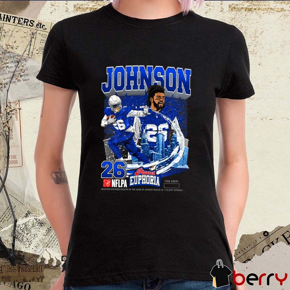 Ty Johnson Buffalo Bills NFL 2026 Planet Euphoria Artwork t-shirt