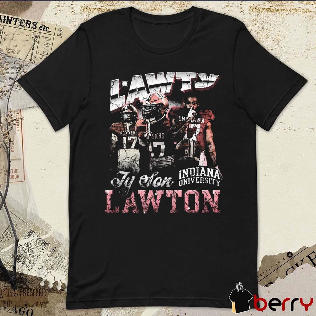 Ty Son Lawton Indiana Hoosiers 90’s Graphic t-shirt