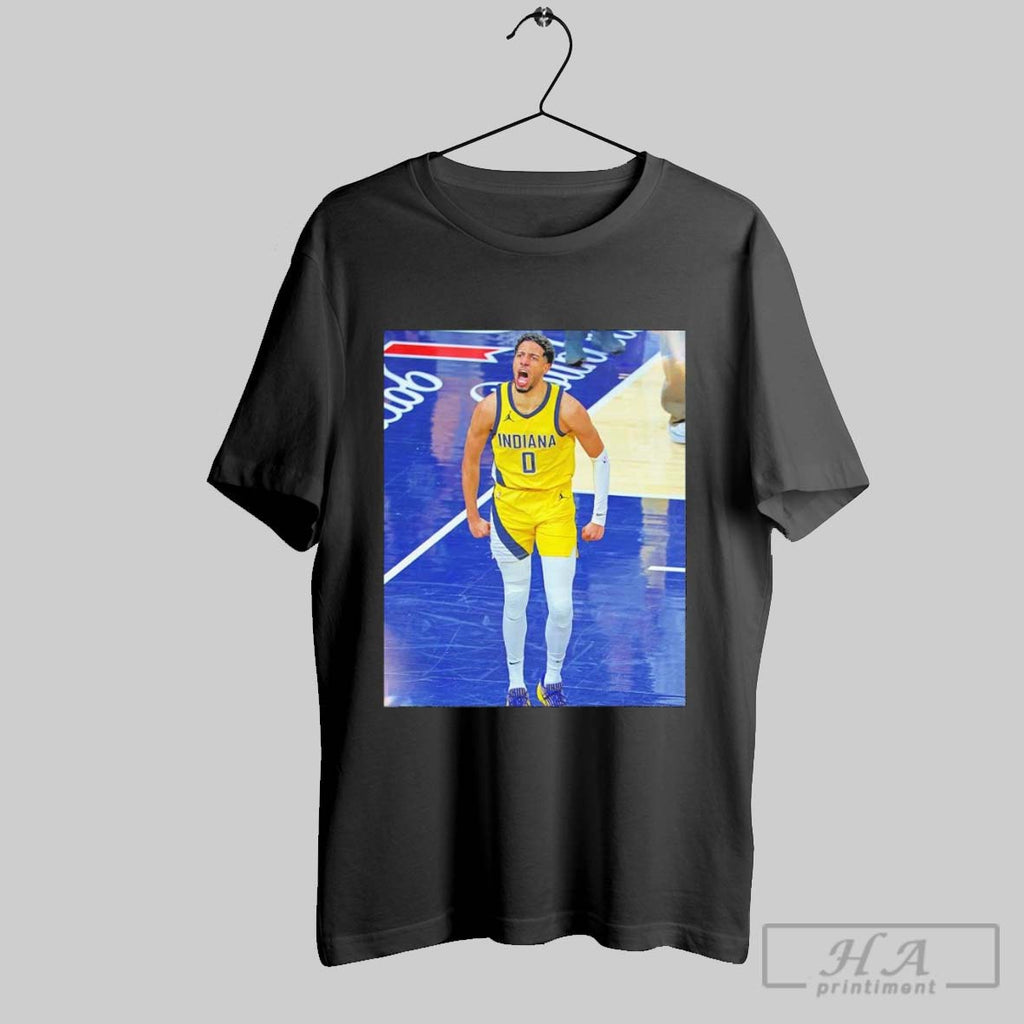 Official Tyrese Haliburton Indiana Pacers Game Frames