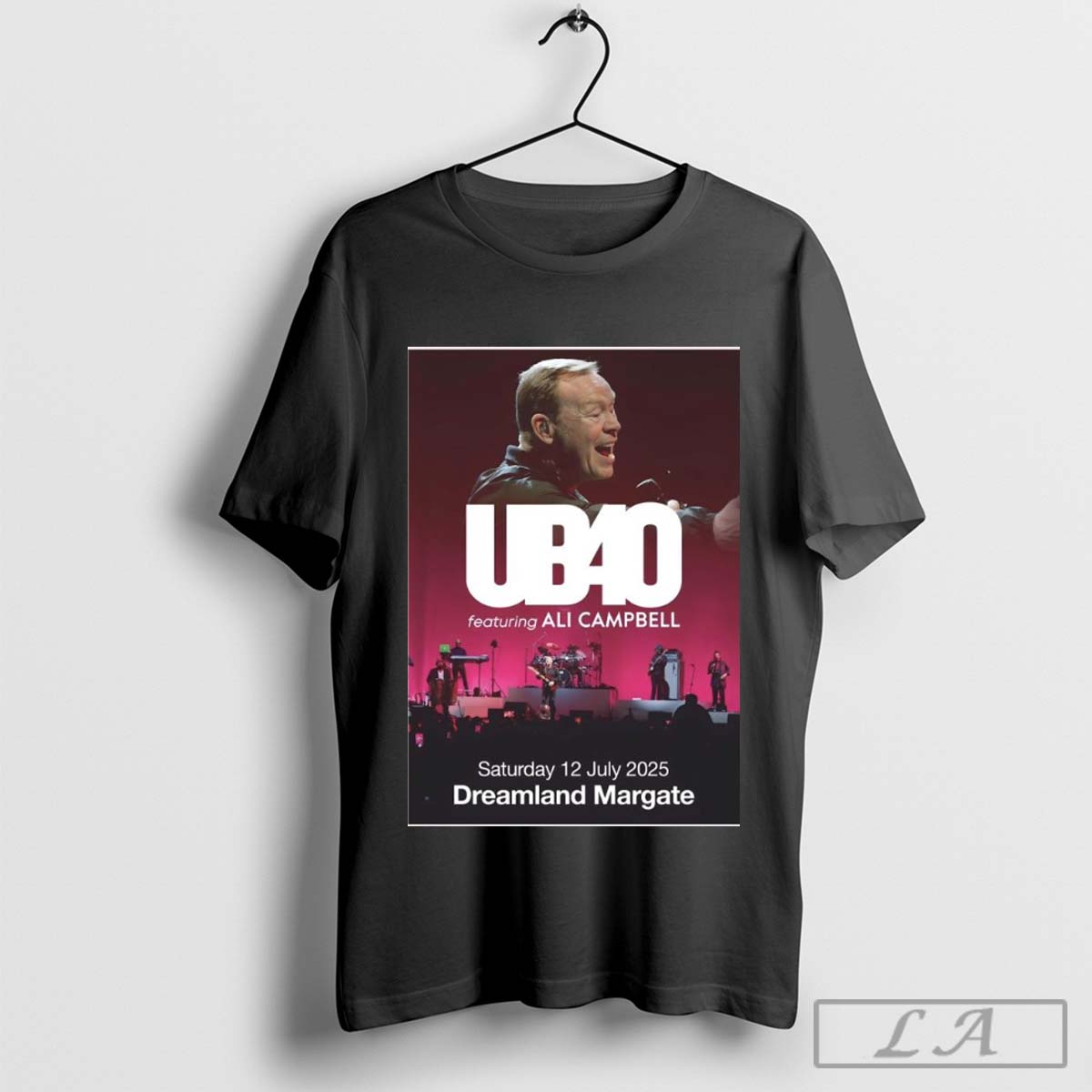Official Ub40 Featuring Ali Campbell Summer 2025 Tour Dreamgate Margate July 12 Poster