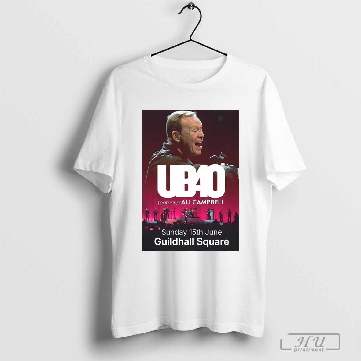 Ub40 Featuring Ali Campbell Uk 15th June Summer Tour Guildhall Square Poster