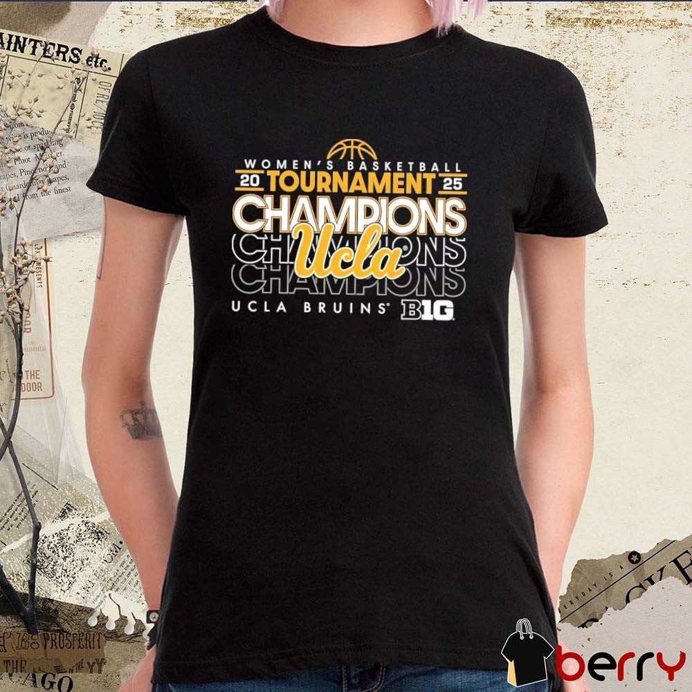 UCLA Bruins Women’s Basketball 2026 Big 10 WBB Tournament Champions Traditional t-shirt