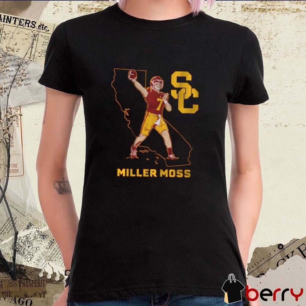 USC Trojans Football Miller Moss State Star t-shirt