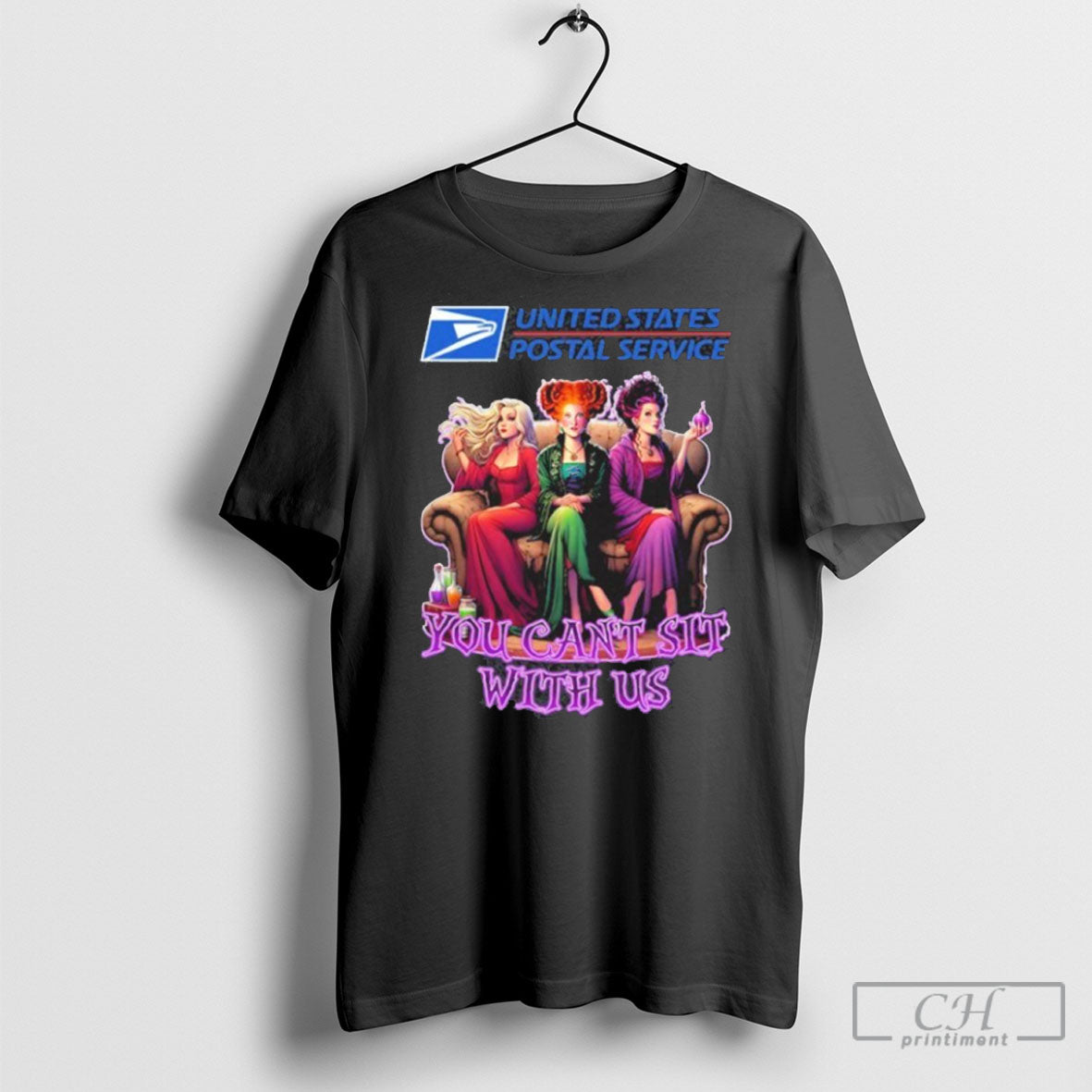 Official Usps Hocus Pocus You Cant Sit With Us Halloween Shirt Sweater