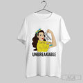 Official Ukrainian Women Girl Unbreakable Ukraine Flag