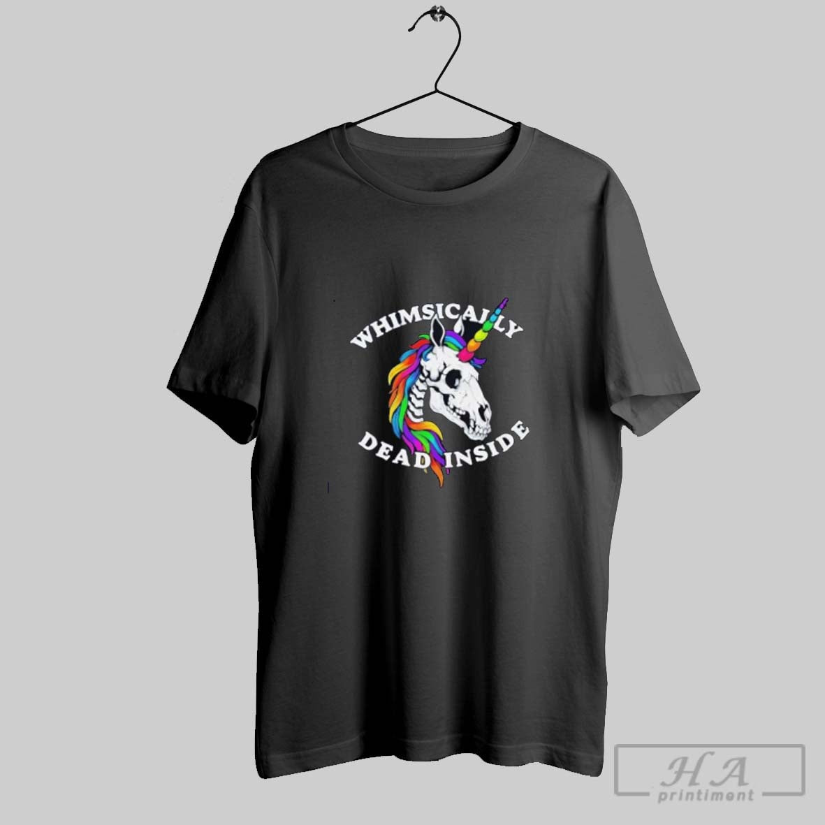 Official Unicorn Rainbow Whimsically Dead Inside