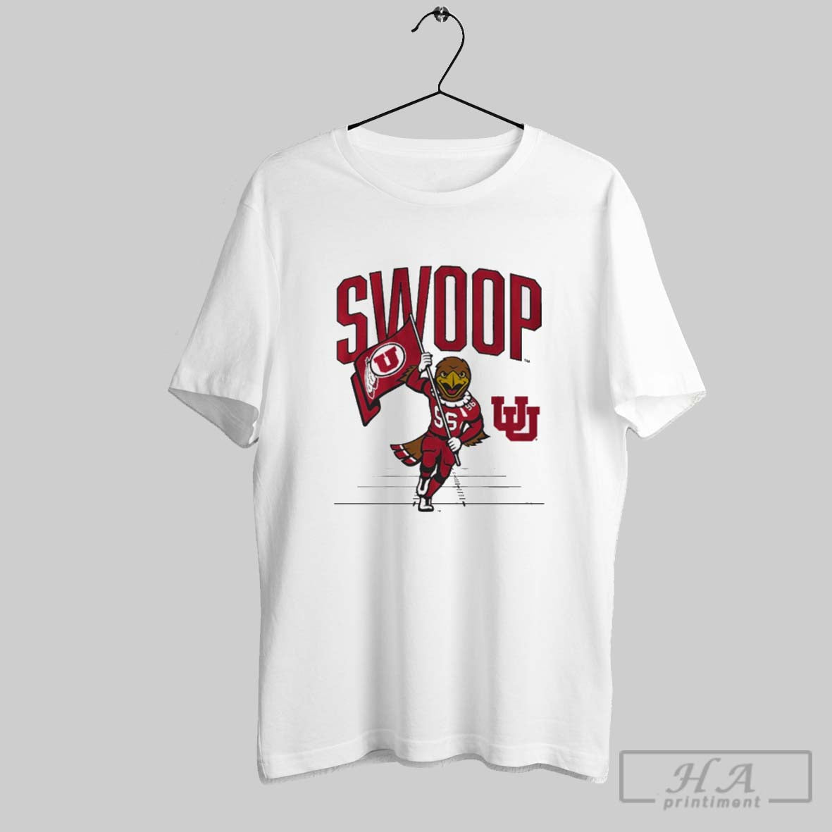 Official Utah Utes Football Ncaa Swoop Gridiron Mascot 2025 T Shirt Hoodie Sweater Long Sleeve