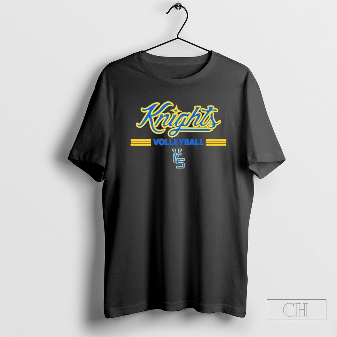 Official Vcs Vance Charter School Knights Volleyball 2025 T Sweater