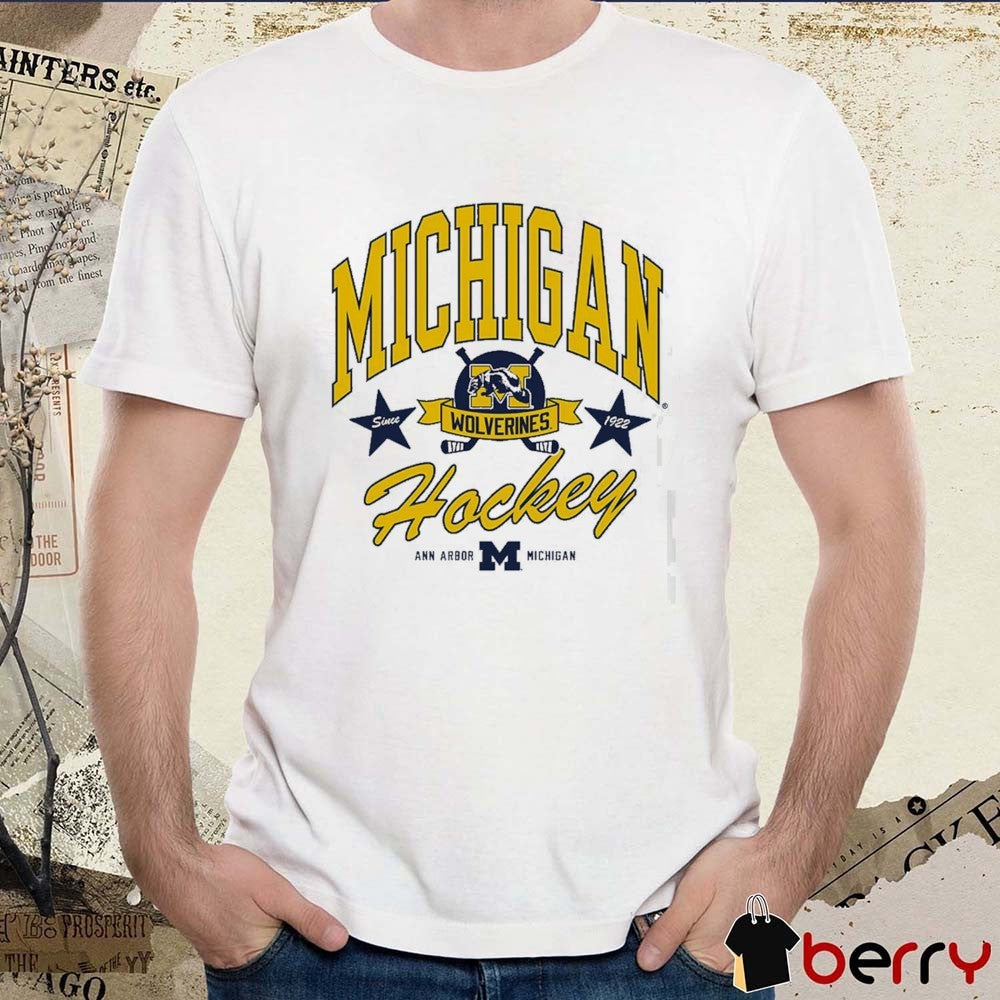 Valiant University of Michigan Wolverines Hockey Heritage Ann Arbor Michigan t-shirt