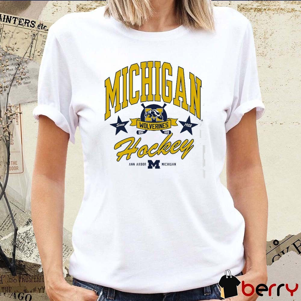 Valiant University of Michigan Wolverines Hockey Heritage Ann Arbor Michigan t-shirt