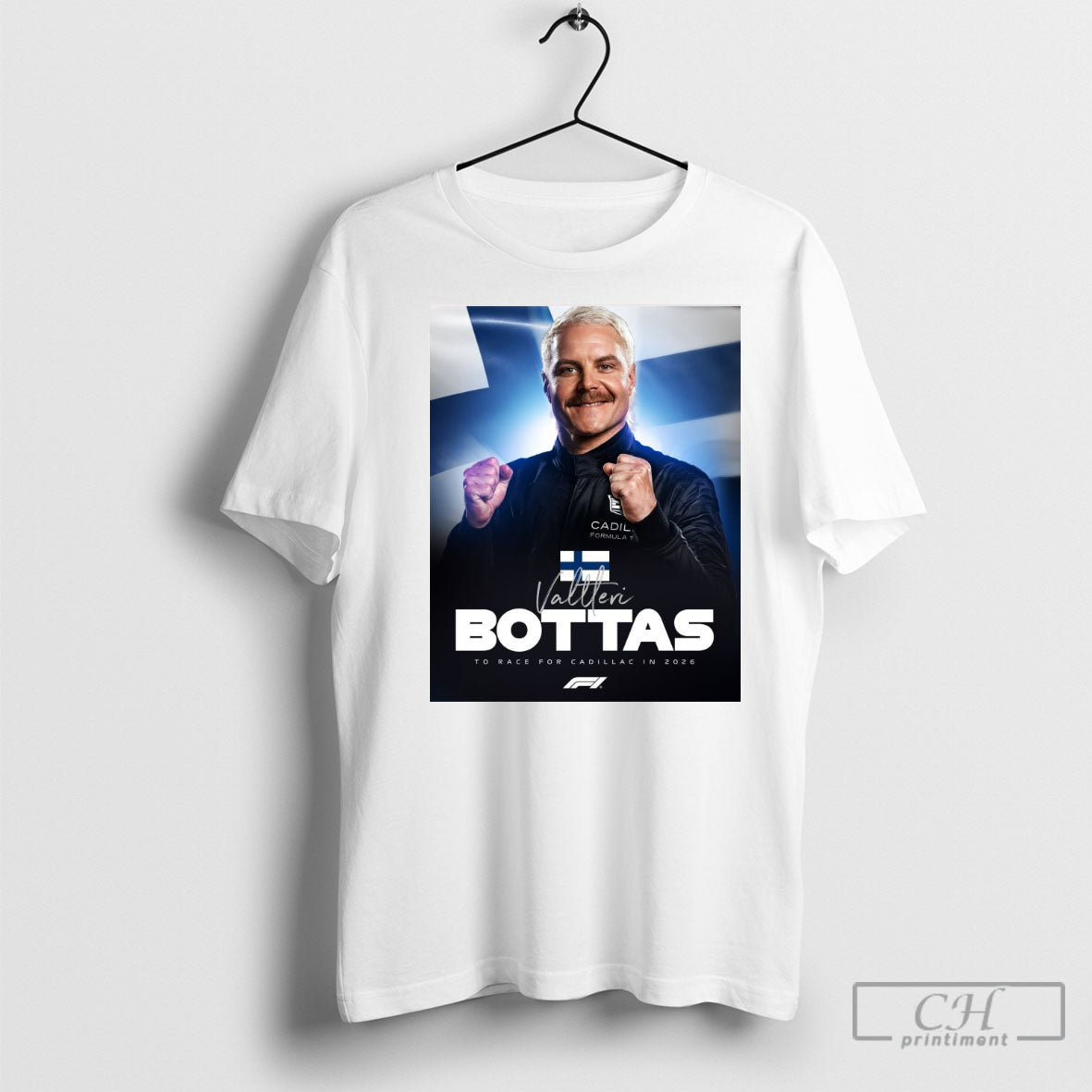 Official Valtteri Bottas To Race For Cadillac Formula 1 Team In 2026 Poster Sweater