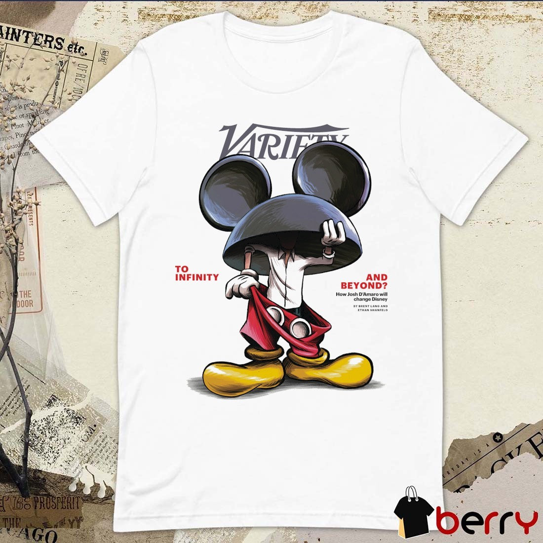 Variety To Infinity And Beyond How Josh D’Amaro Will Change Disney t-shirt