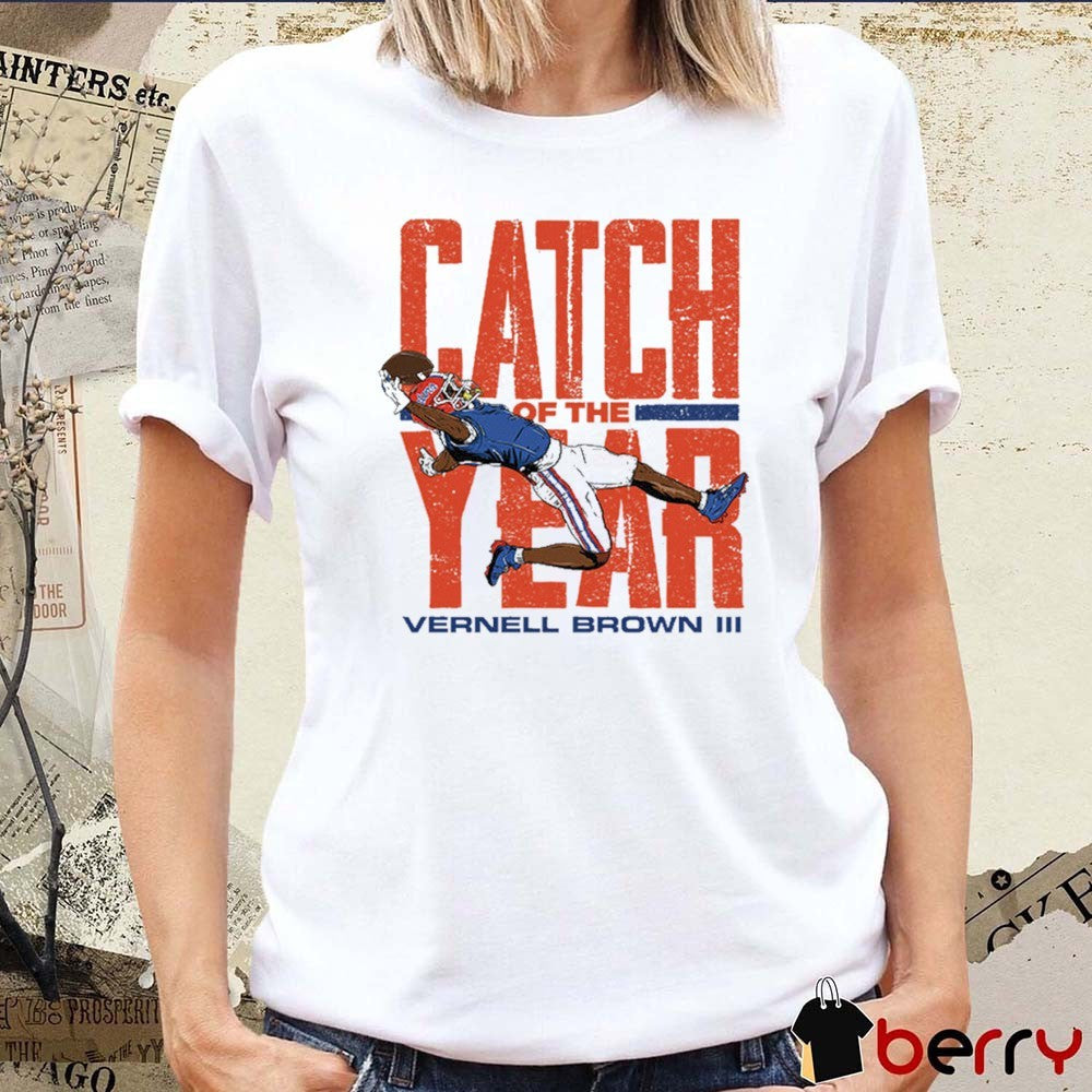Vernell Brown III Catch of the Year Florida Gators 2025 NCAA Painting Comfort Colors t-shirt
