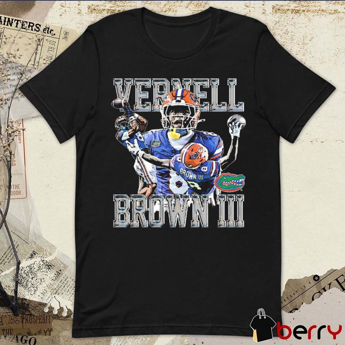 Vernell Brown III VB3 Florida Gators Catch of the Year 2025 NCAA in The Swamp t-shirt