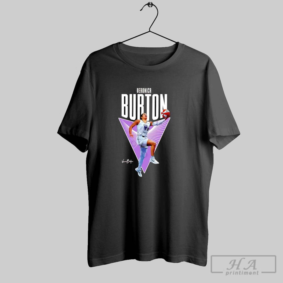 Official Veronica Burton Jump Shot Golden State Valkyries Signature