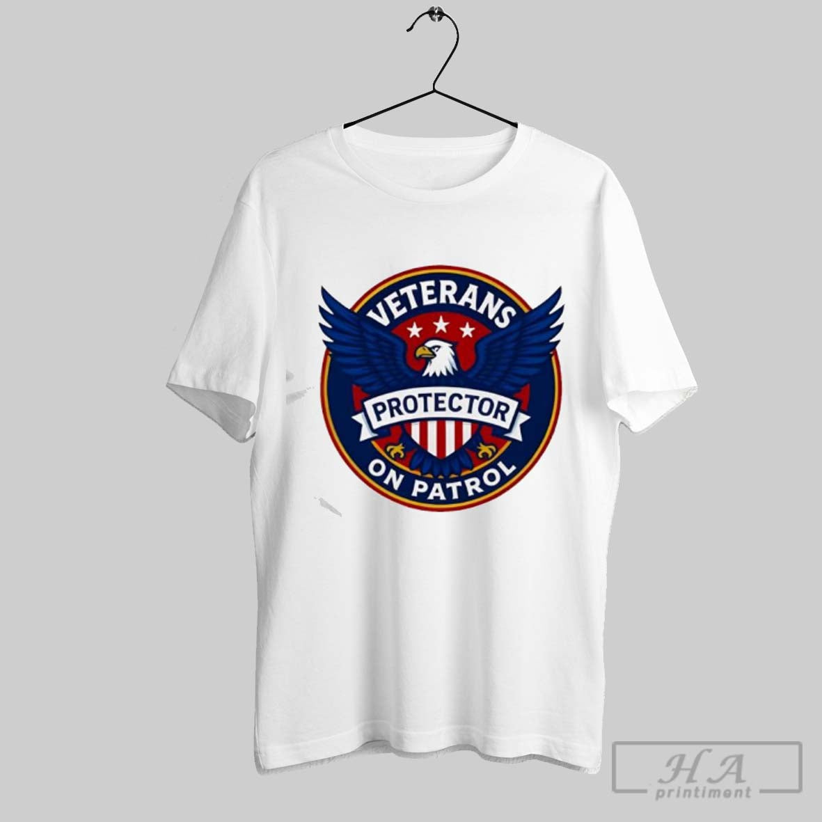 Official Veterans On Patrol Protector Eagle Logo