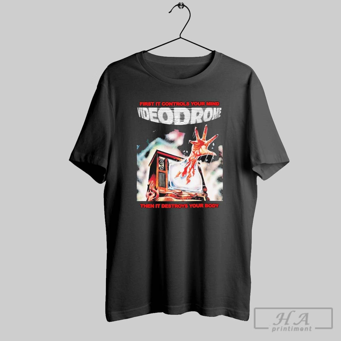 Official Videodrome First It Controls Your Mind Then It Destroys Your Body
